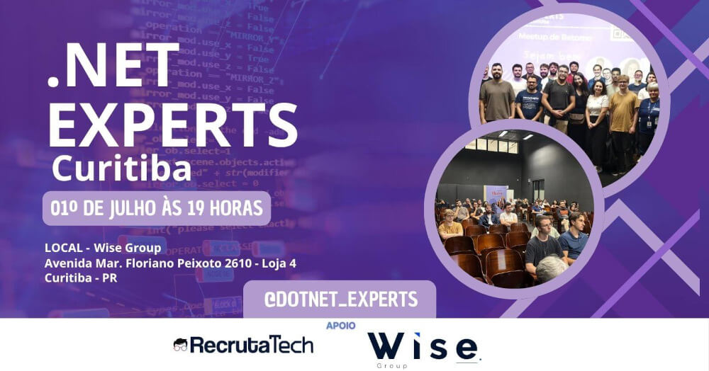 Banner do evento .NET Experts - 2º Encontro 2026
